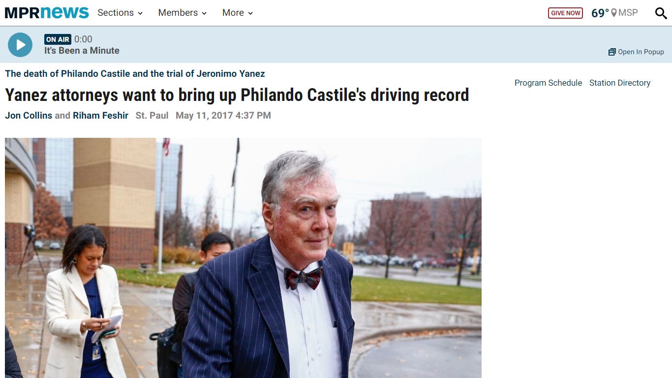 Yanez attorneys want to bring up Philando Castile's driving record ...