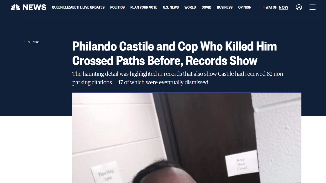 Philando Castile, Cop Who Killed Him Crossed Paths Before